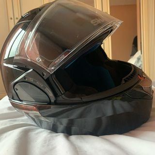 Casco modular Moto Shark Evo One2 black talla XS