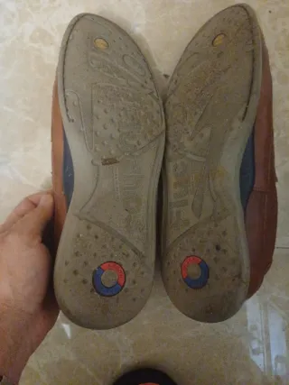 Zapatos Fluchos Marrones Hombre,me vienen grandes