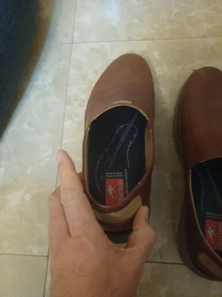 Zapatos Fluchos Marrones Hombre,me vienen grandes