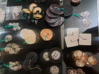 Lote Botones antiguos