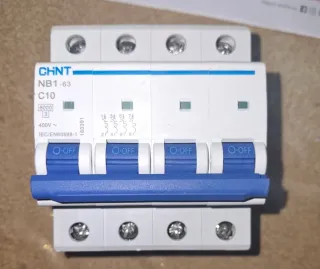Interruttore magnetotermico CHNT NB1-63 C10