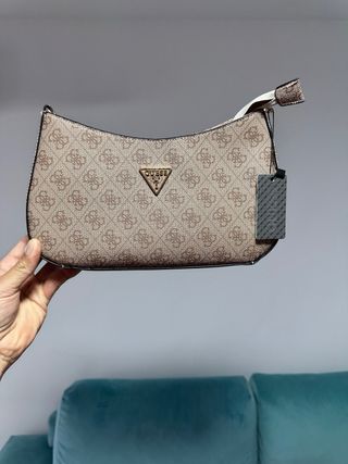 Bolso Guess Beige y Marrón