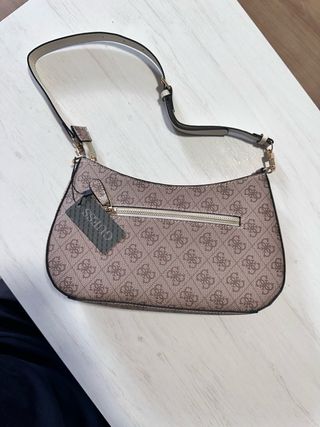 Bolso Guess Beige y Marrón