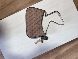 Bolso Guess Beige y Marrón