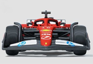 Ferrari F1 Stampata 3D - 45cm