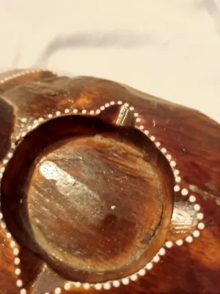 Portagioie Tartaruga Legno Intarsiato