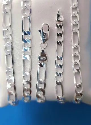 Collar y Pulsera de Plata 925 - 60/65 cm