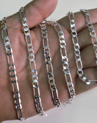 Collar y Pulsera de Plata 925 - 60/65 cm