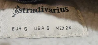 Cazadora vaquera borreguillo Stradivarius
