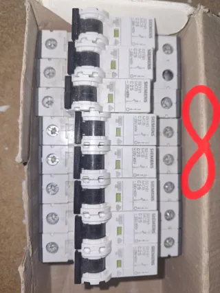 Interruttore Siemens 5SY61 MCB C25