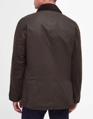 Giacca Barbour Ashby cerata marrone/verde oliva