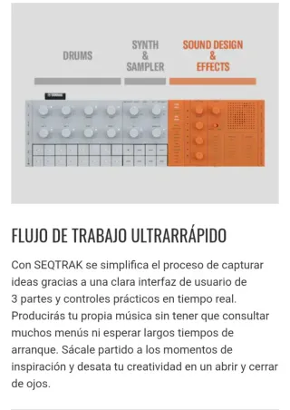 Yamaha SEQTRAK, sintetizador, producción musical