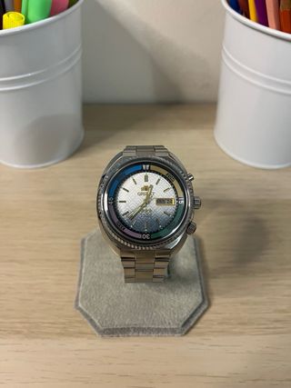 Reloj Orient Plata Multicolor