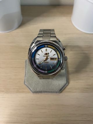 Reloj Orient Plata Multicolor