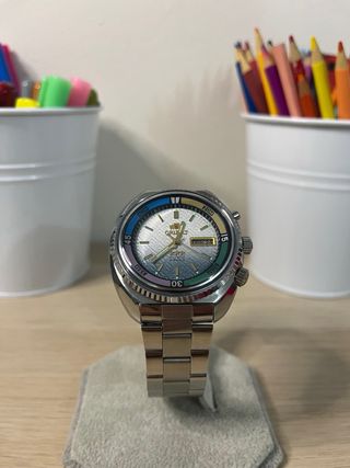 Reloj Orient Plata Multicolor