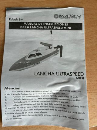 Barca teledirigida Racing Boat