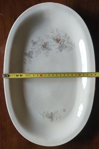 Piatti portata vintage in porcellana Eschenbach