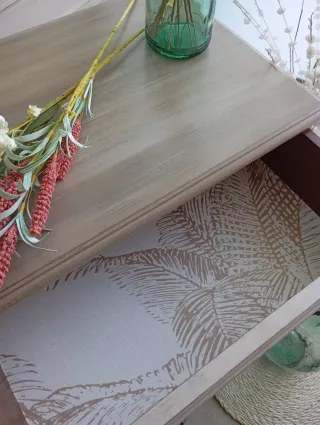 Conjunto 2 Mesitas Noche Vintage