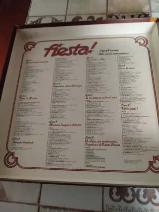 Raccolta vinili- Grandi Successi Musica Sudamerica