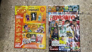 Pack Jugón N227 y Adrenalyn Premiun oro