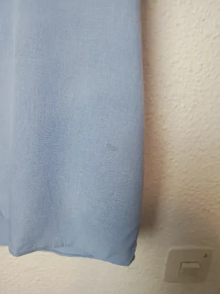 Camisa vintage Barry Lyndon azul talla 44-45