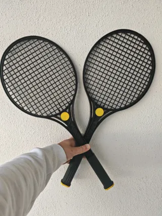 Set 2 Racchette vintage/ Raquetas de tenis