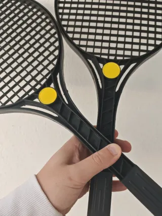 Set 2 Racchette vintage/ Raquetas de tenis