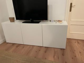 Mueble TV Bestå Ikea Blanco