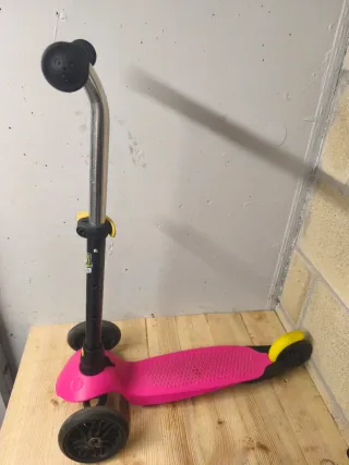 Patinete Oxelo 3 Ruedas Rosa