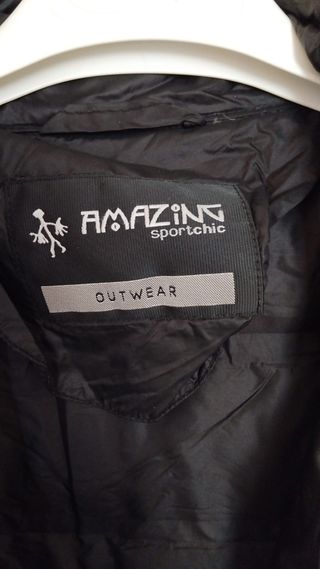 Giubbotto donna nylon piumino Amazing Co