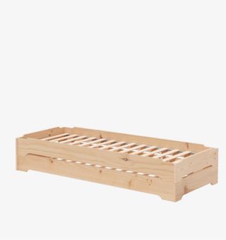 Camas apilables madera natural