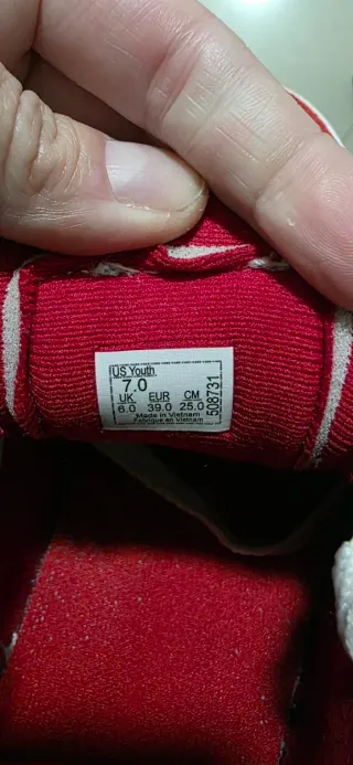 Zapatillas Vans Rojas Suede