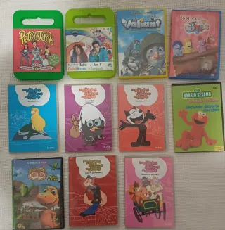 Lote Películas Infantiles DVD