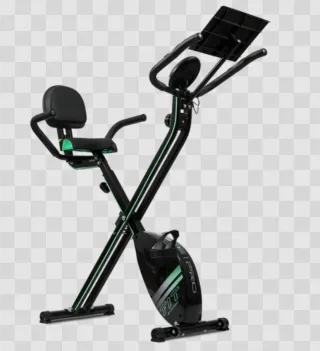 Bicicleta Estática Plegable Negra
