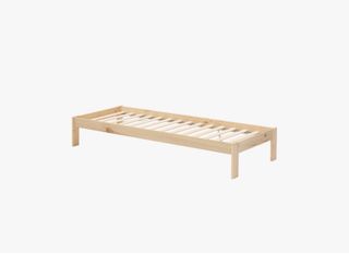 Estructura de cama de madera muebles LUFE.