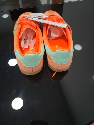 Adidas Gazelle Indoor Naranja/Verde Talla 40