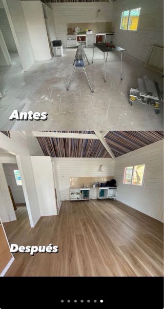Instalación de parquet