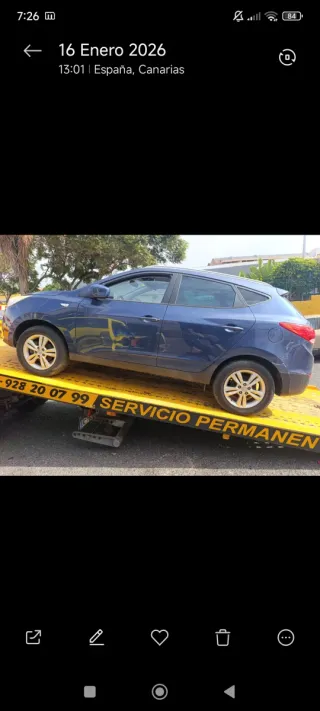 Hyundai ix35 2.0 CRDi 2010 averiado