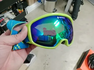 Casco de esquí infantil negro