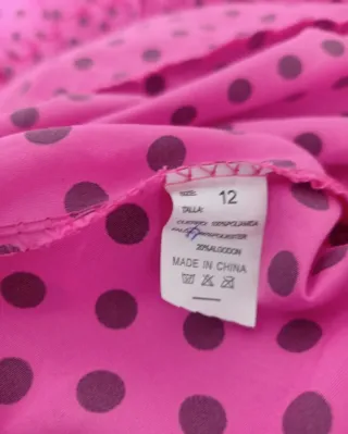 Disfraz Flamenca Niña + abanico. Talla 10