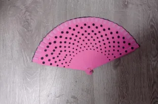 Disfraz Flamenca Niña + abanico. Talla 10