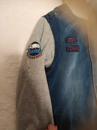 Cazadora vaquera acolchada Charanga