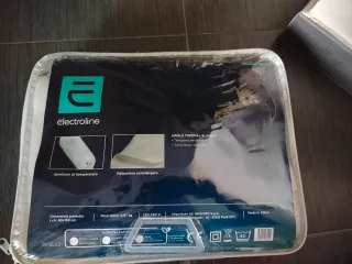 Coperta elettrica letto singolo 80x150 cm