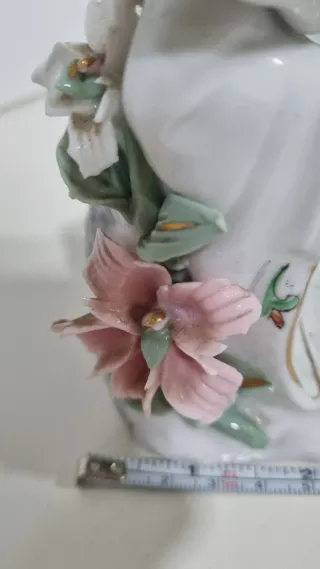 Figura Geisha Porcelana 17cm