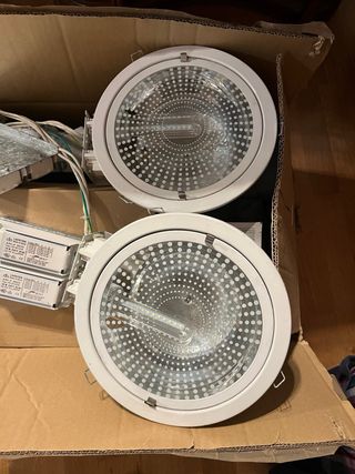 Faretti da incasso per cucina bianco