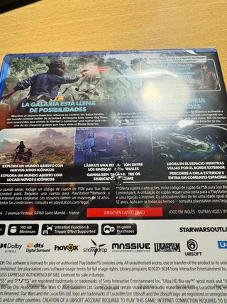 Star Wars Outlaws PS5 Precintado