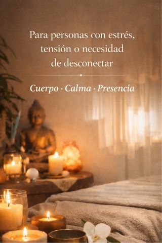 Ofrezco sesiones de masaje terapéutico y sensorial