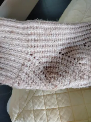 Maglione in lana albicocca