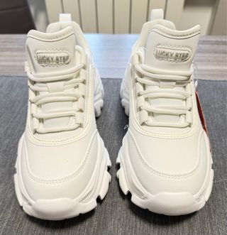 Scarpe donna Lucky Step bianche