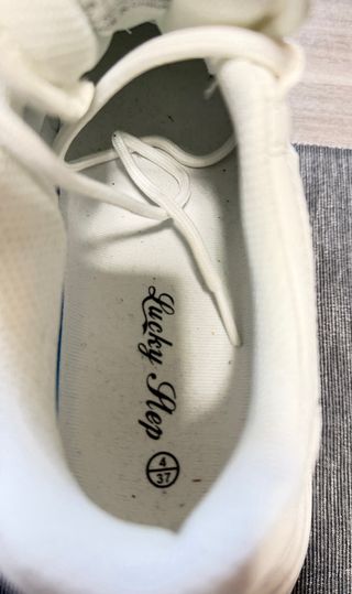 Scarpe donna Lucky Step bianche